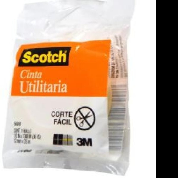 CINTA ADH. 12X33M. TRANSP. ECONOMICA SCOTCH E8 C216